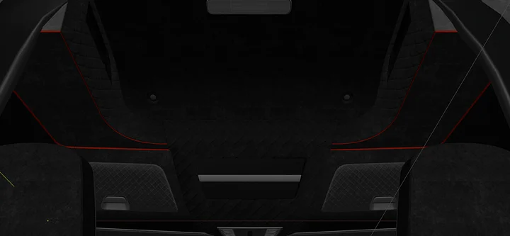 [CasG5-EWI_2] Freightliner Cascadia 2024 (Gen5) SL48- EnioWorkshop Interior Black product image (2)