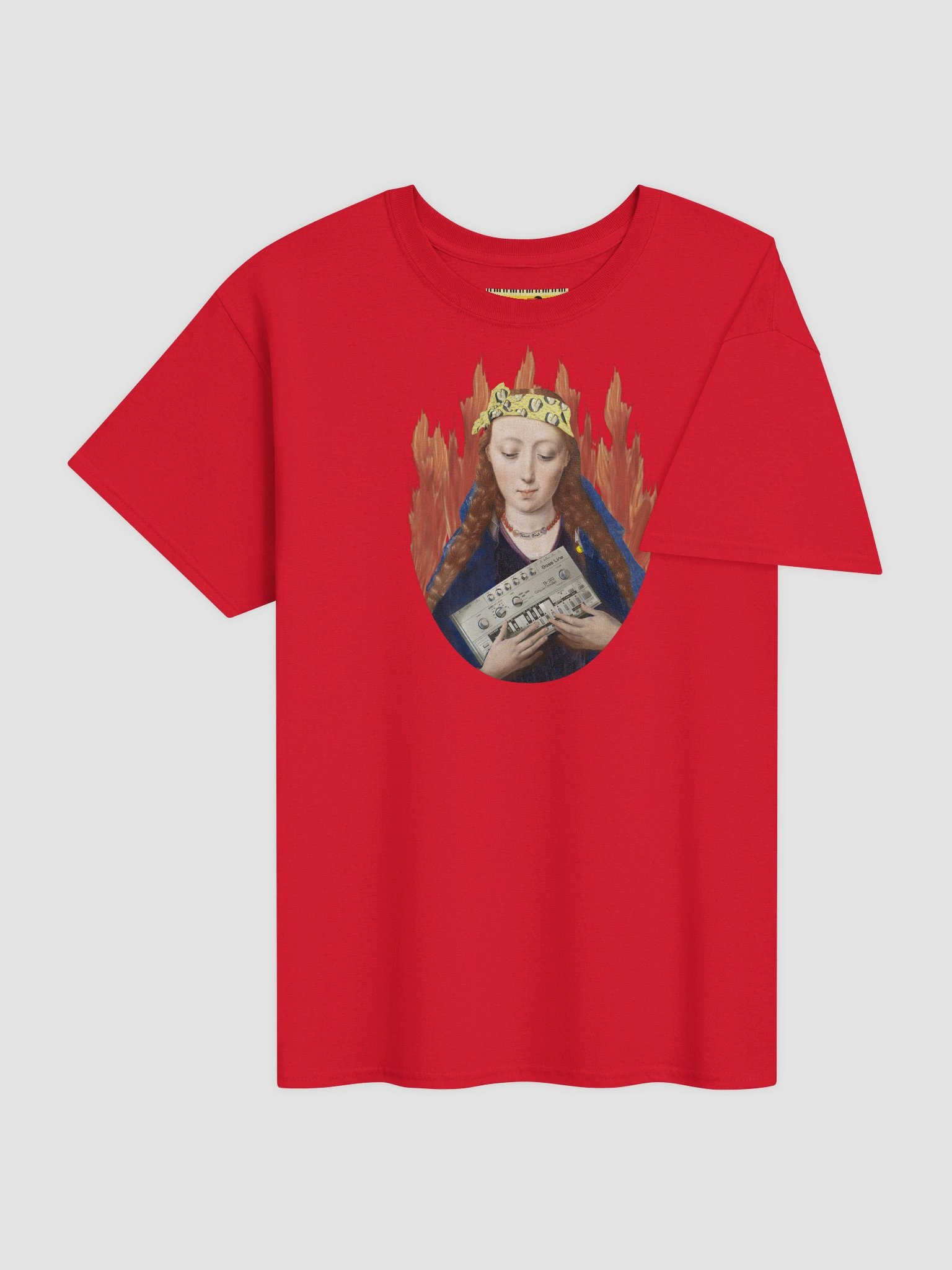 The Holy Bassline, by Frank Fonik (tb-3-0-3 tribute) Unisex t-shirt product image (5)