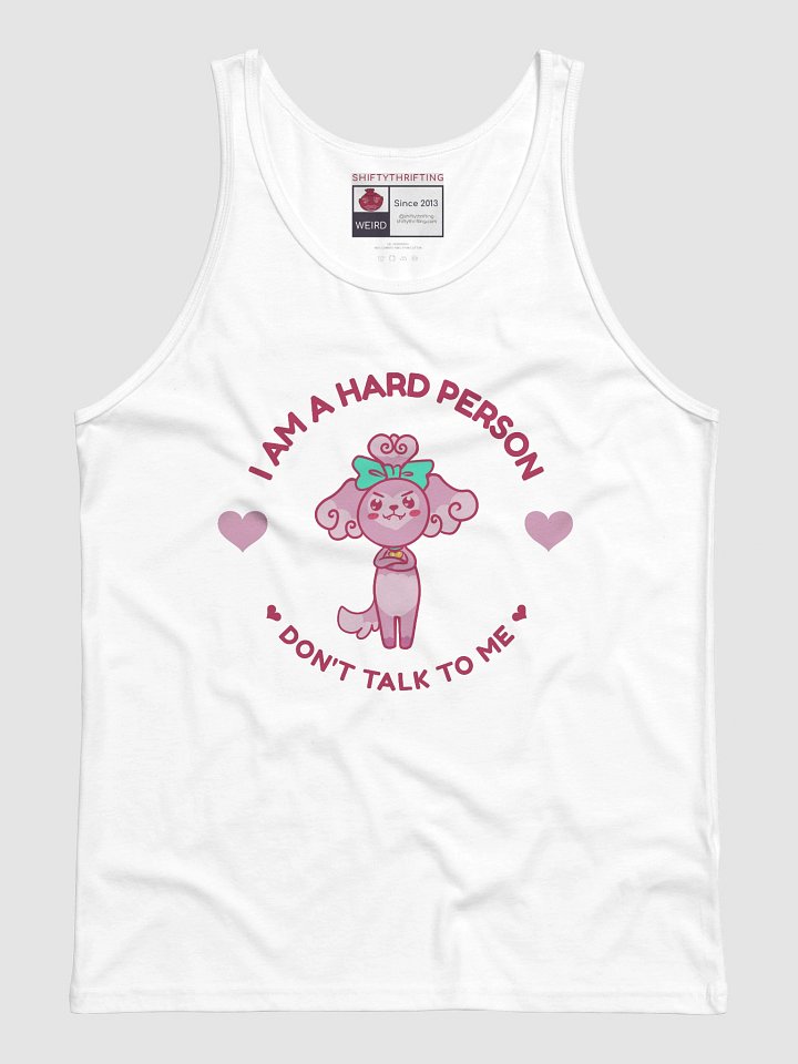 Hard Person jersey tank top product image (1)