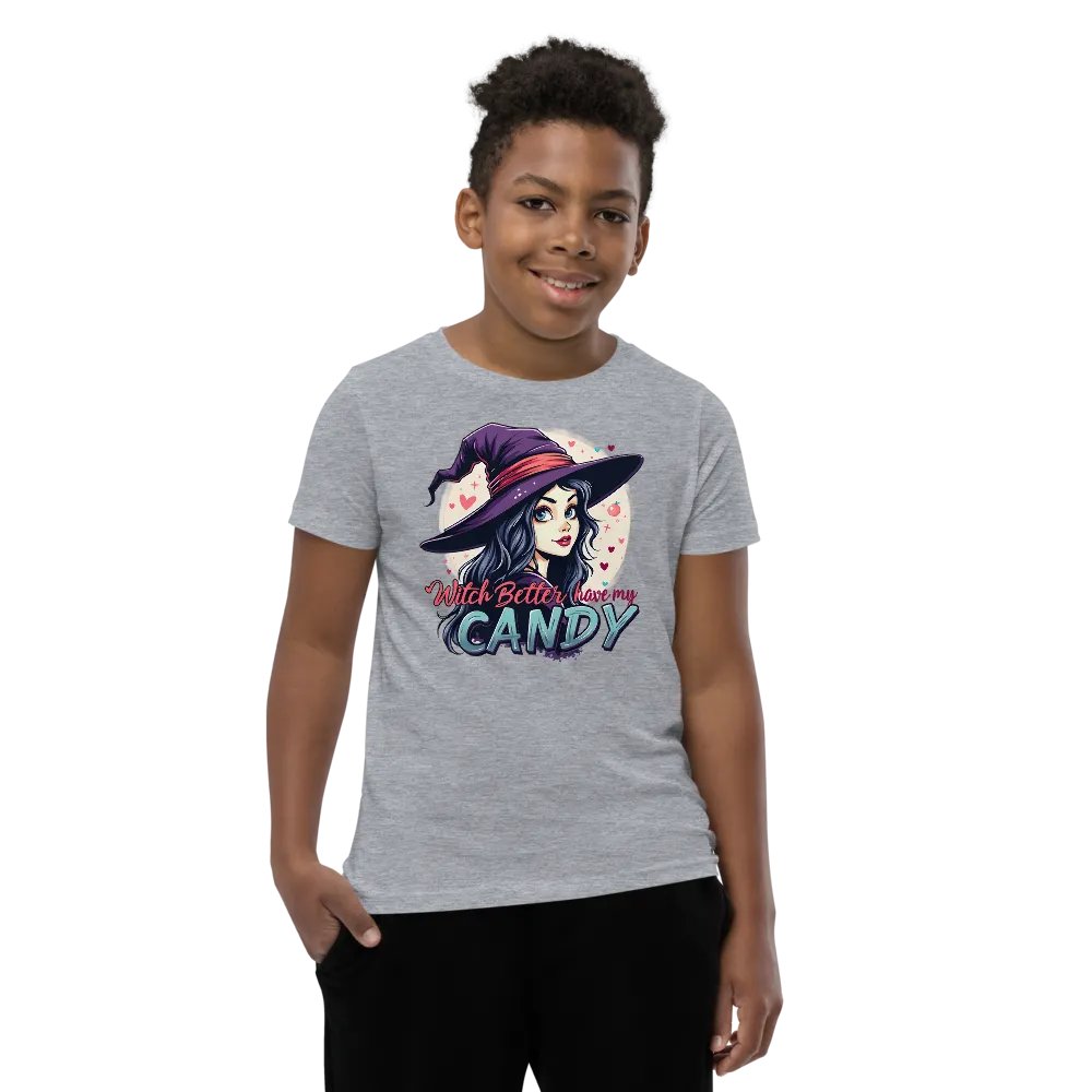 Witch better have my candy Youth T-Shirt product image (22)