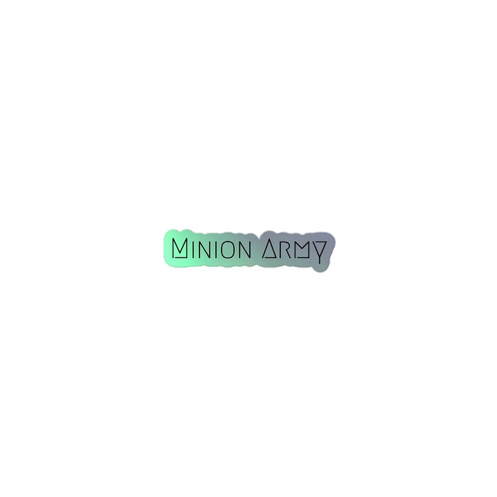 Minion Army Holographic Sticker Collection product image (1)