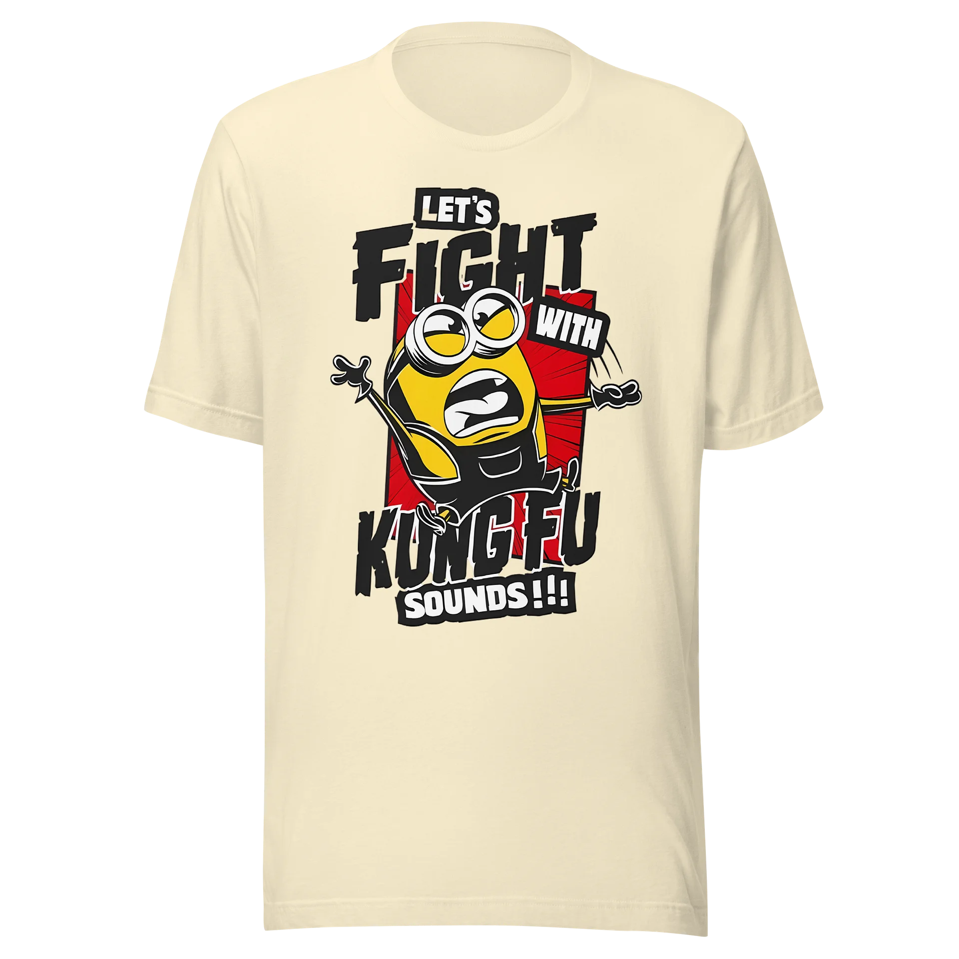 Lets Fight With Kung Fu Sounds T-Shirt product image (2)