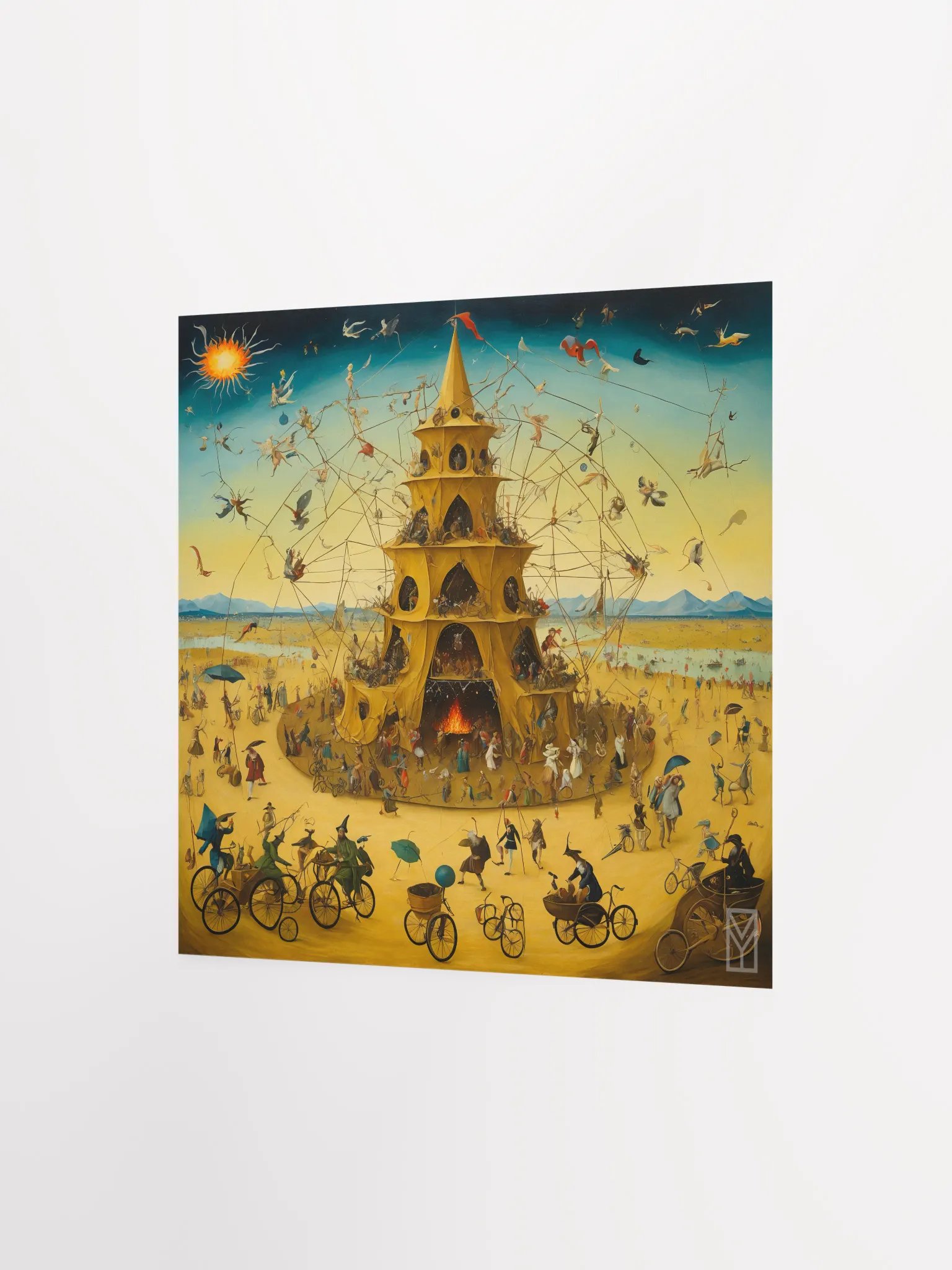 Poster Storm at the Festival: Surreal Vision product image (2)