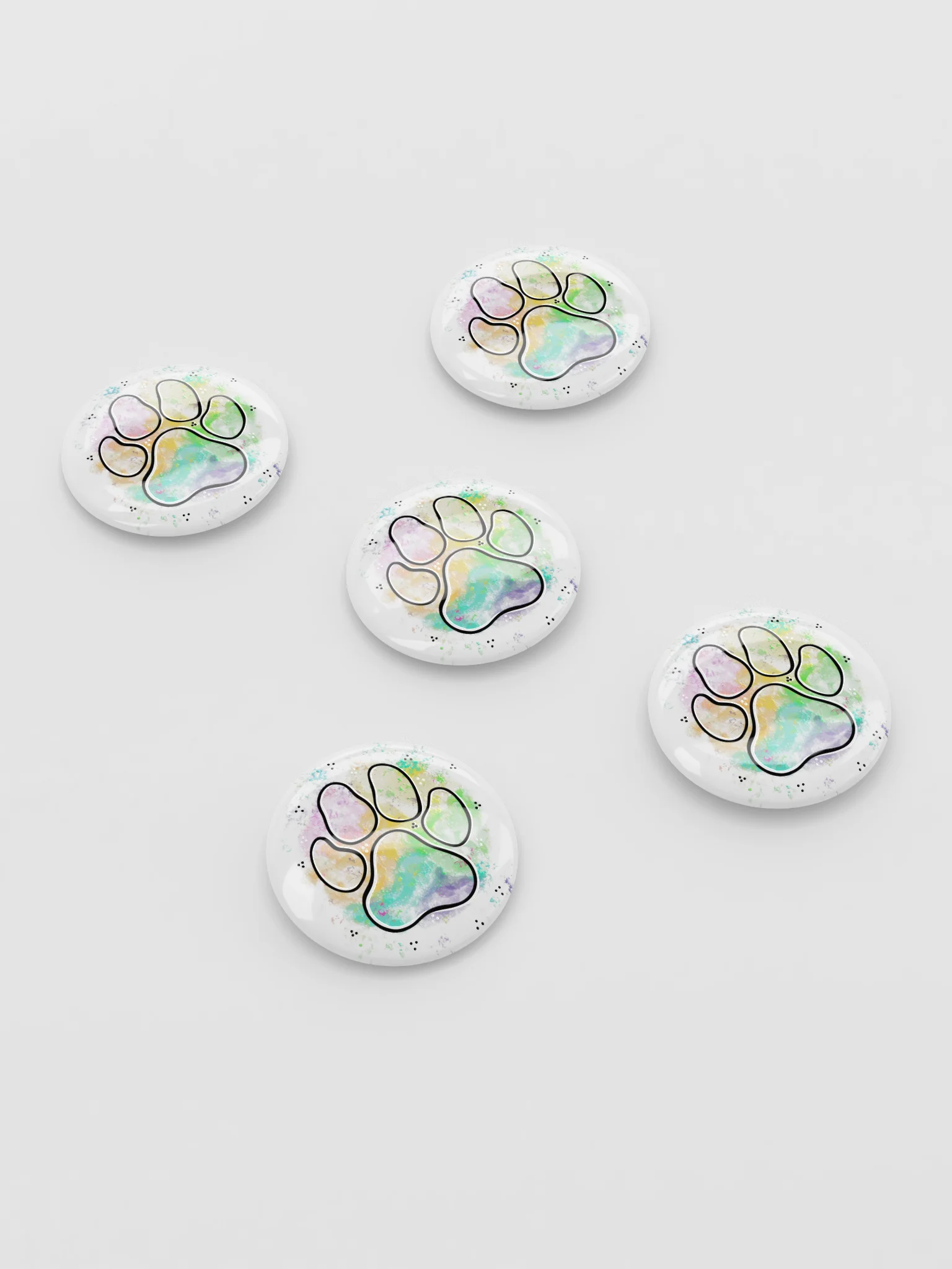 Paw Print Pin product image (4)