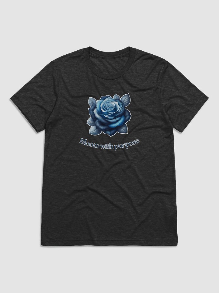 Bloom with Purpose Blue Rose Tee product image (2)