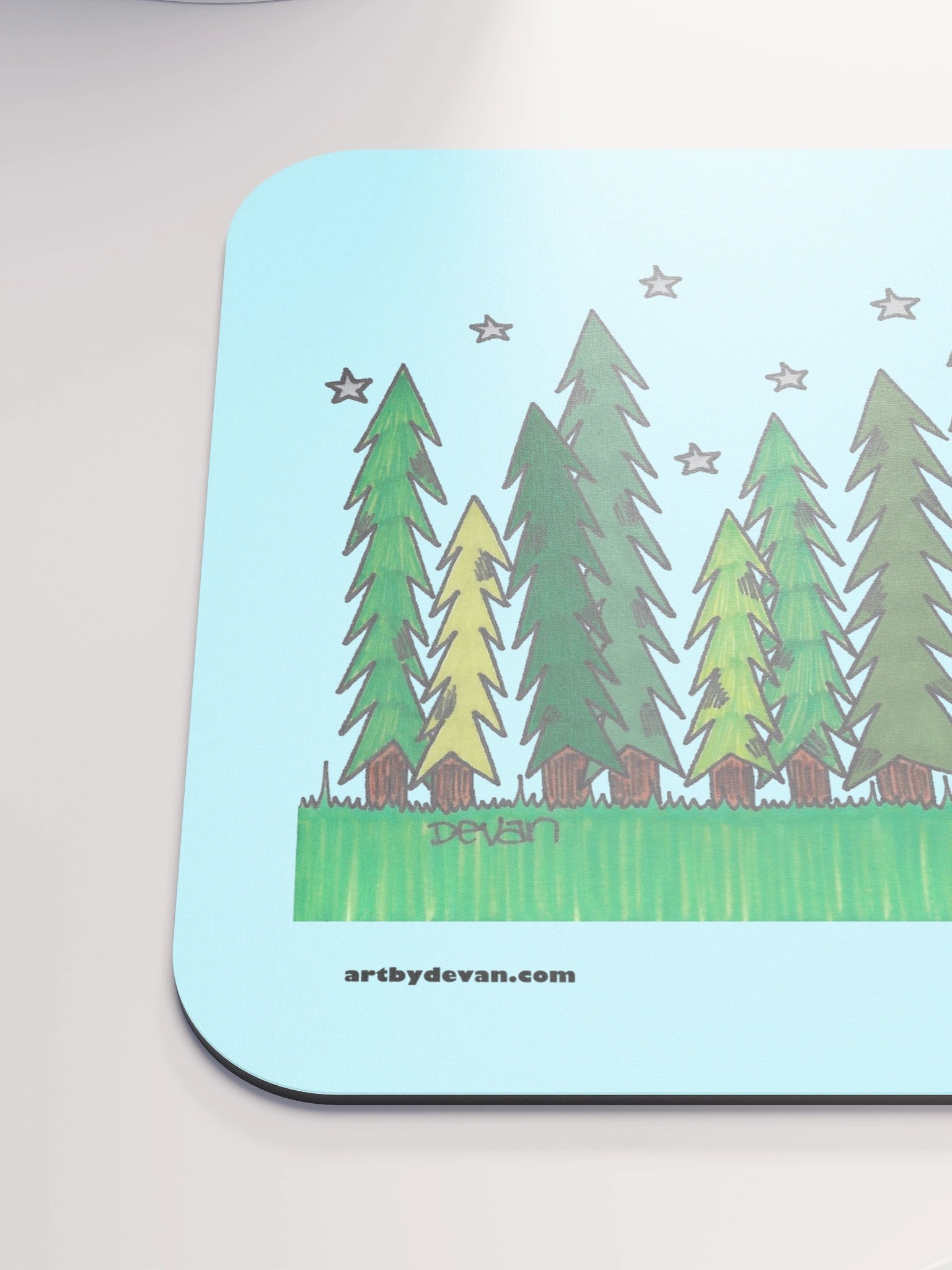 Happy Trees Mousepad product image (6)