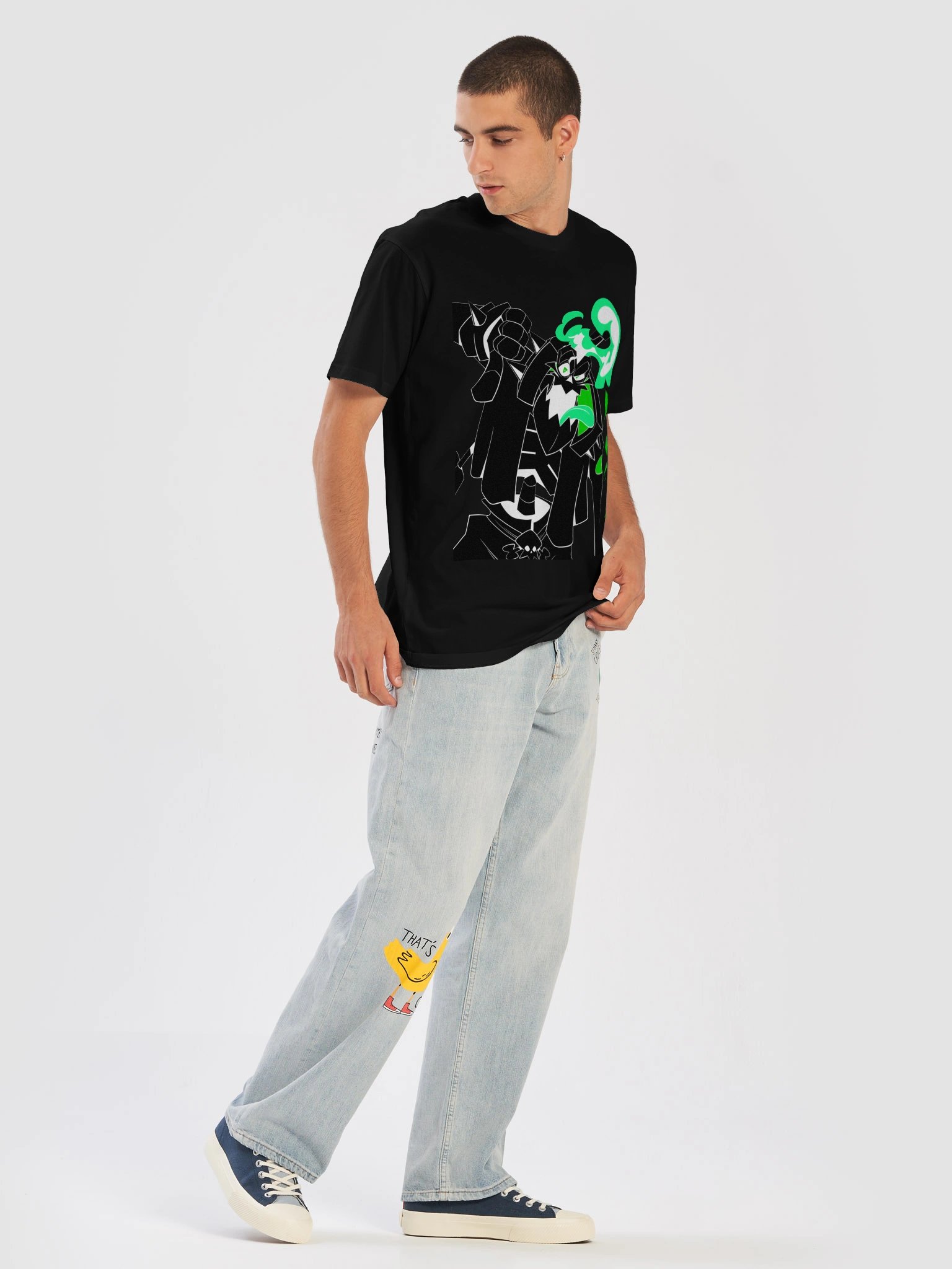 Jaw Bone - Green & White product image (5)