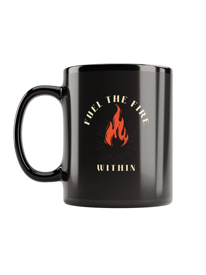 Fire Within Black Glossy Mug product image (2)
