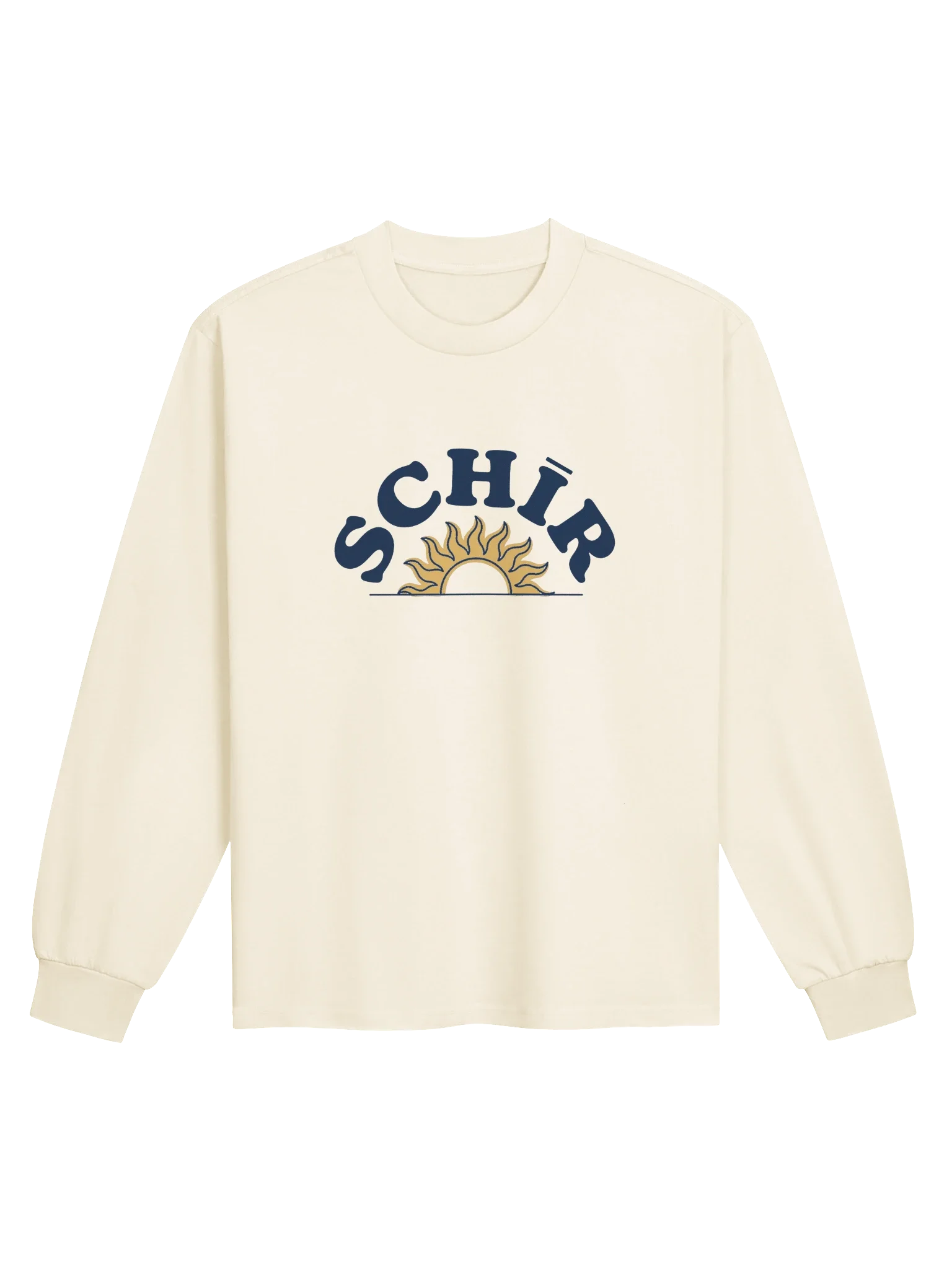 SUN ARC FRONT LONG SLEEVE product photograph 1
