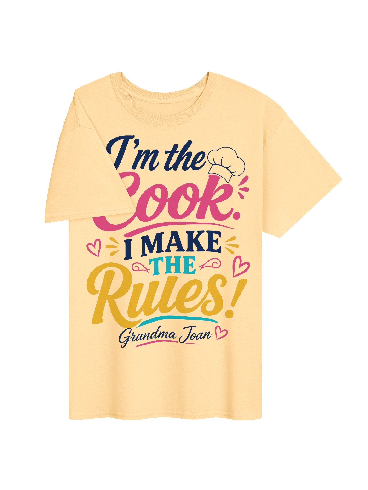 I'm the Cook, I make the Rules! - t-shirt product image (4)