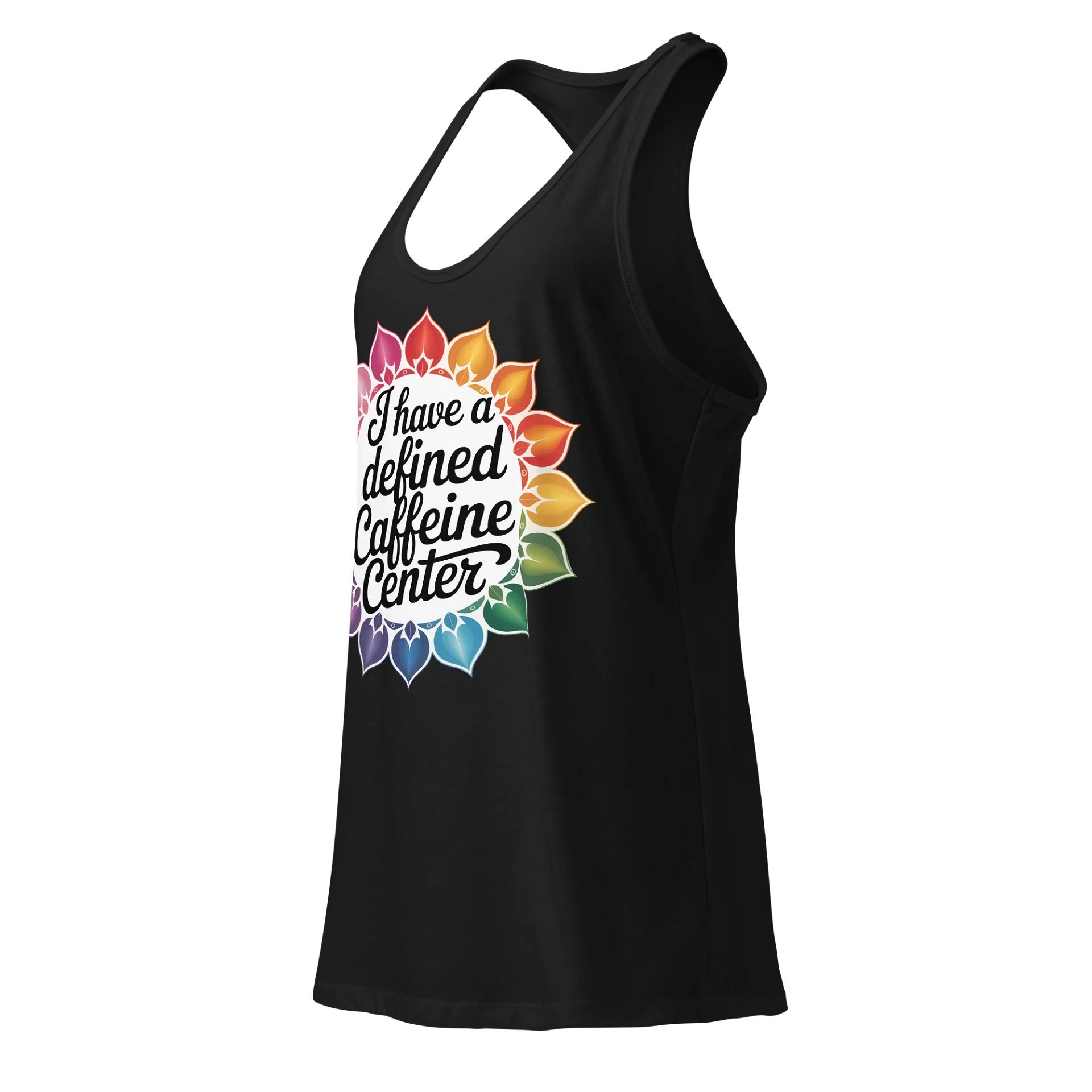 Defined Caffeine Center Human Design Funny Tank Top product image (4)