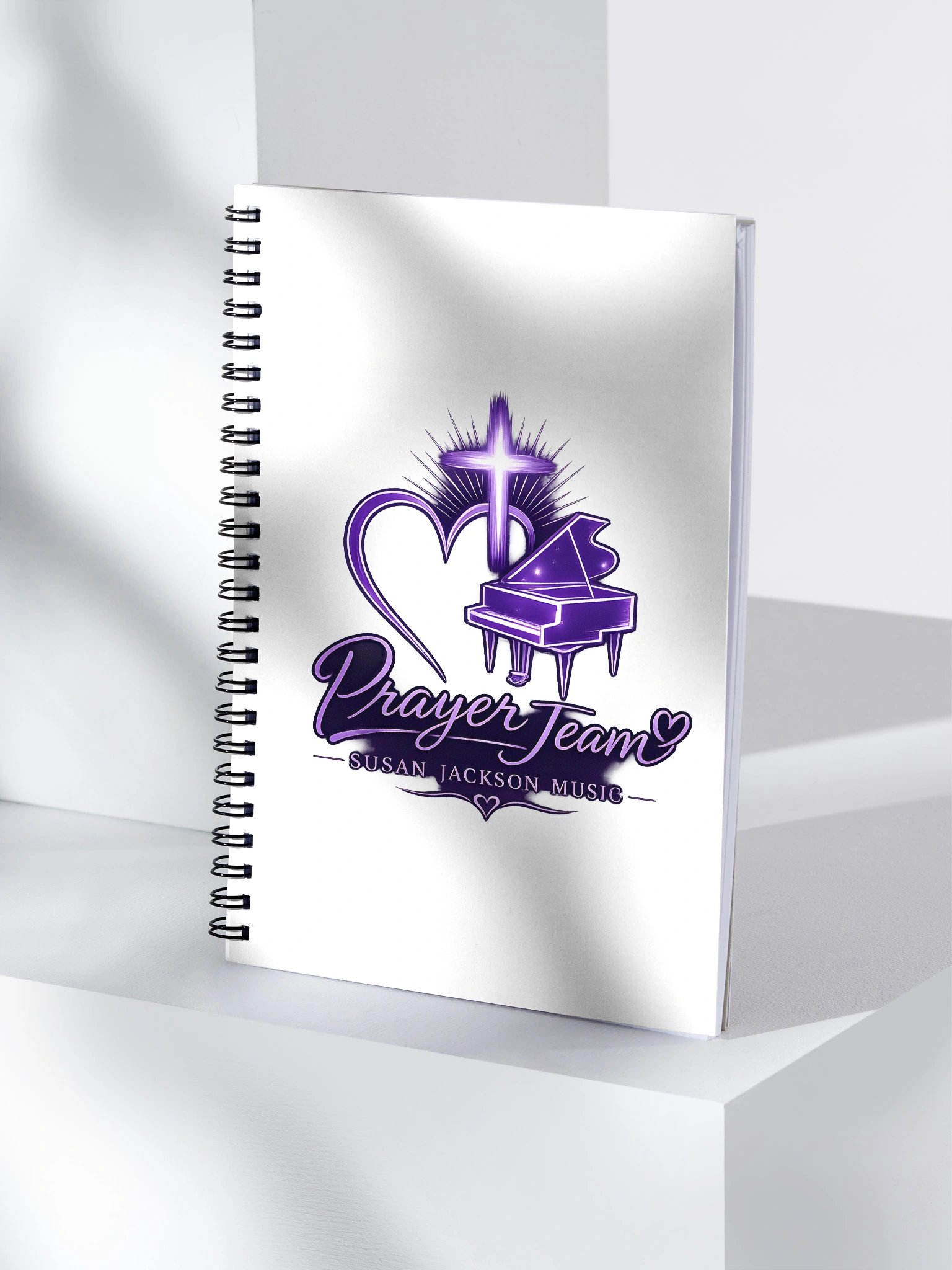 Prayer Team Neon Spiral Notebook product image (4)