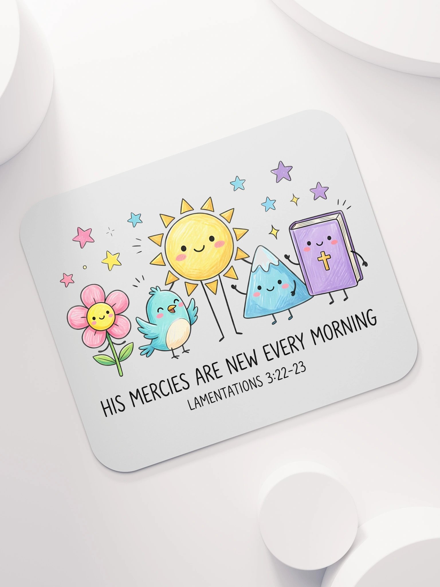 His Mercies Are New Every Morning Mouse Pad product image (7)