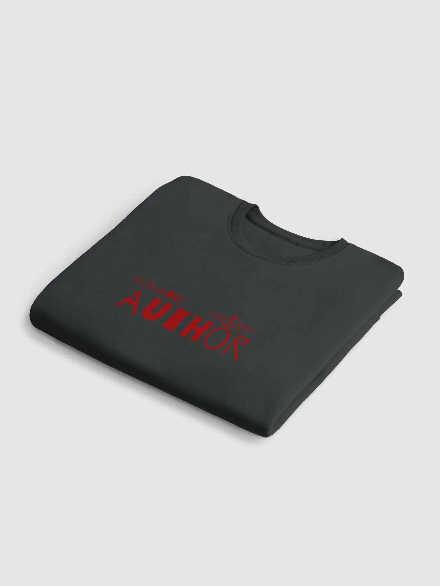 Romance Author Red Text Unisex Sweatshirt product image (22)