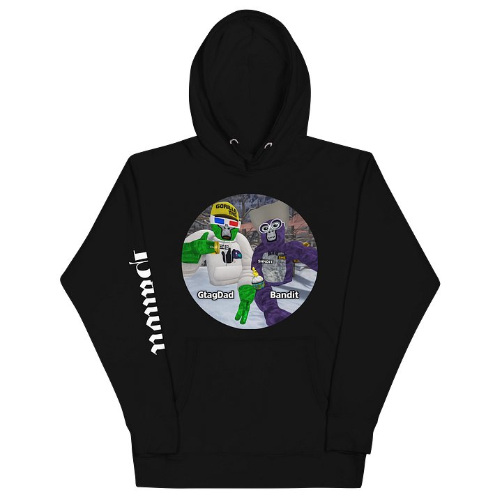 GtagDad x Bandit Black Hoodie – BmoreinLife Edition product image (2)