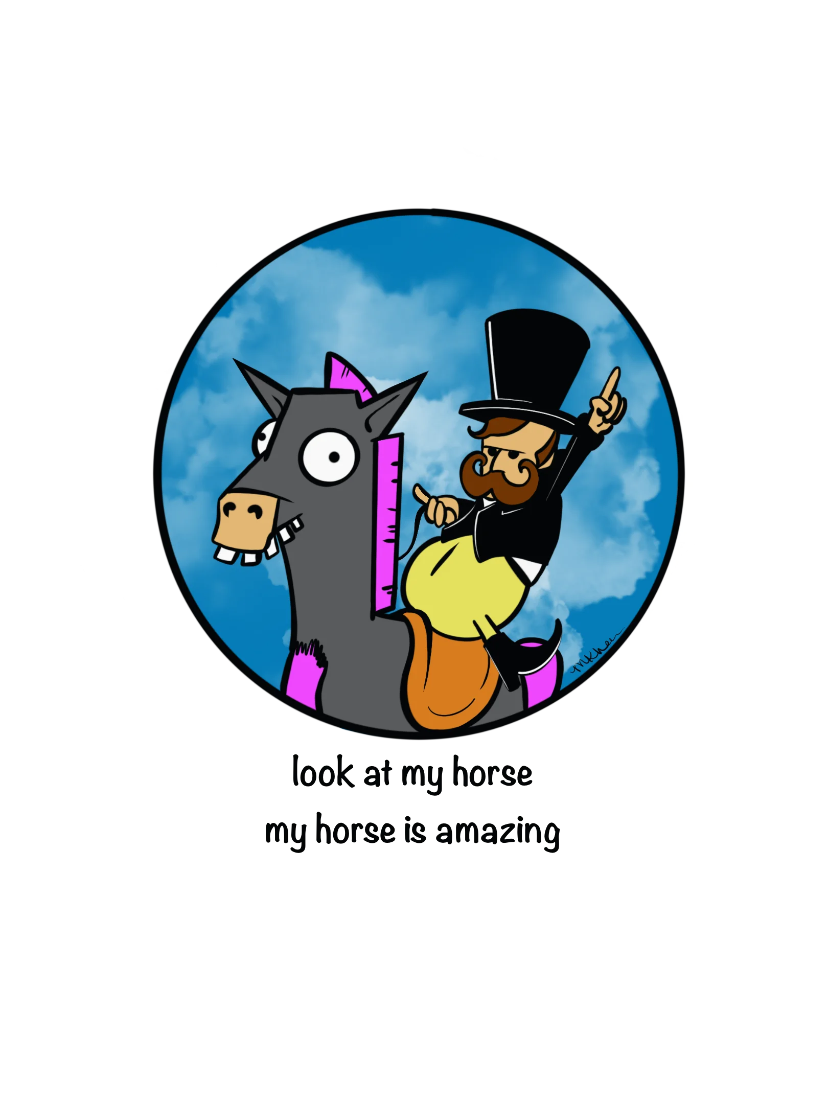 Look at My Horse Mug product image (2)