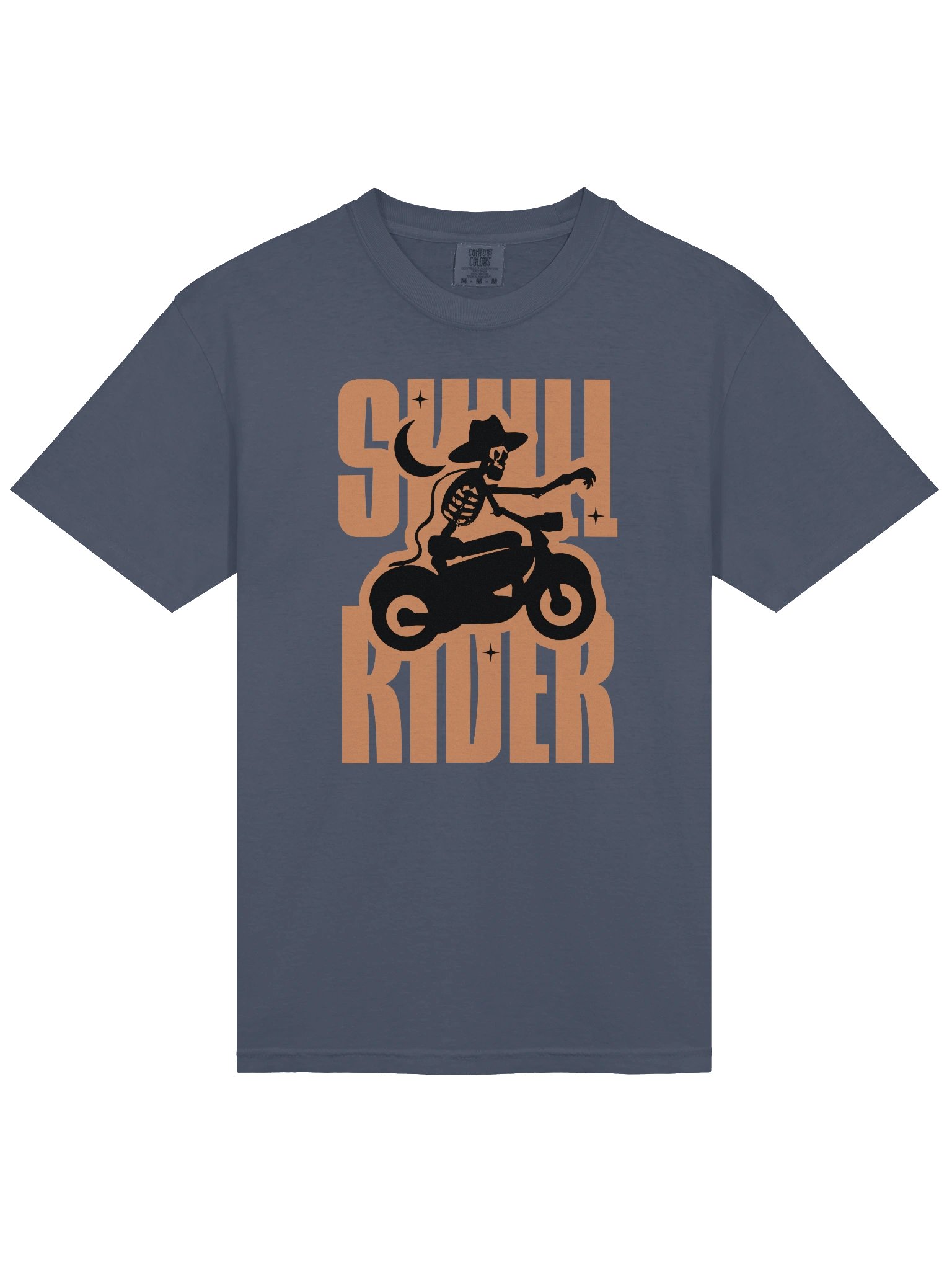 Ride or Die Graphic Tee: The Skull Rider Streetwear T-Shirt product image (3)