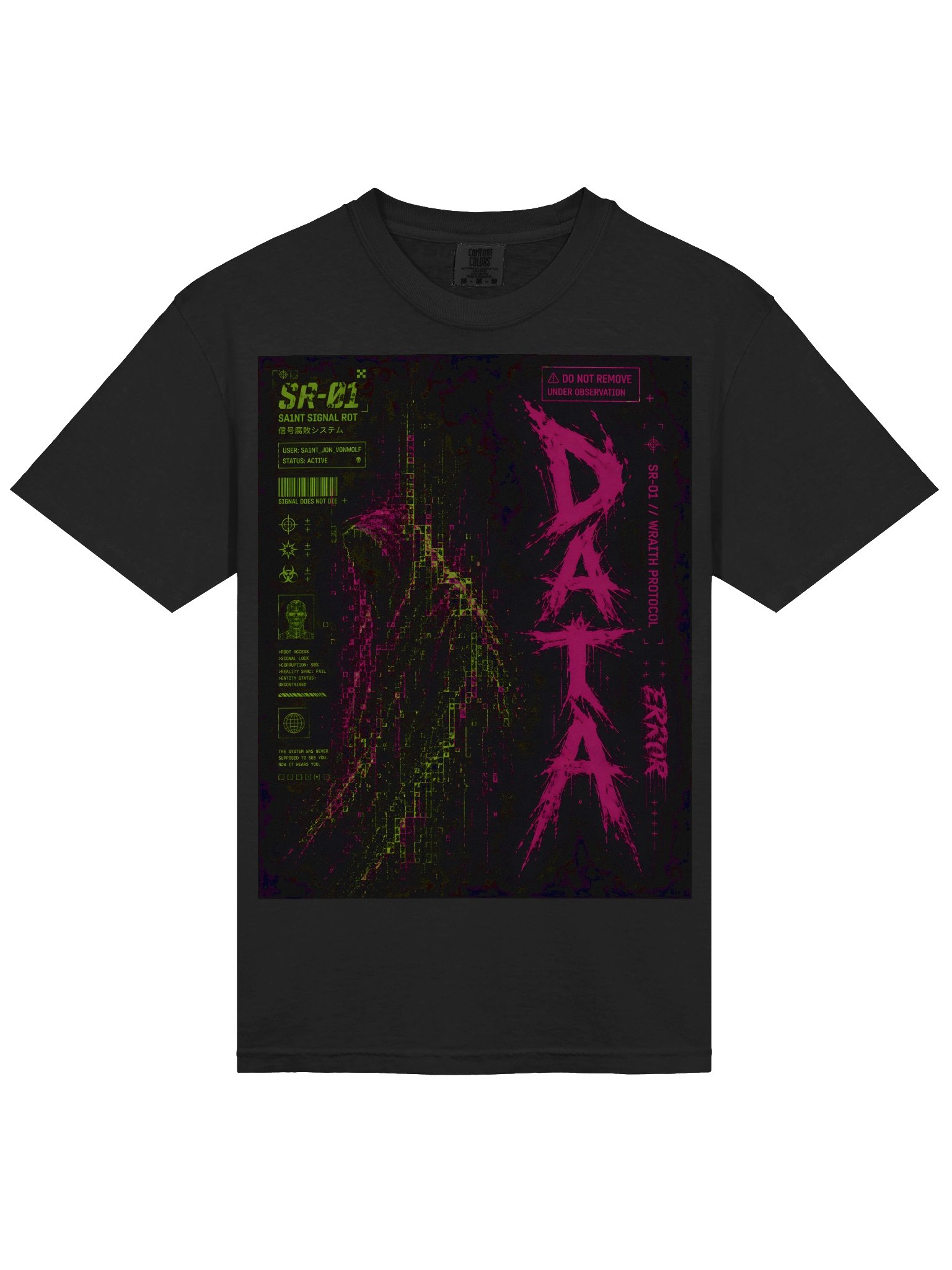 SR-01: WRAITH PROTOCOL SHIRT product image (3)