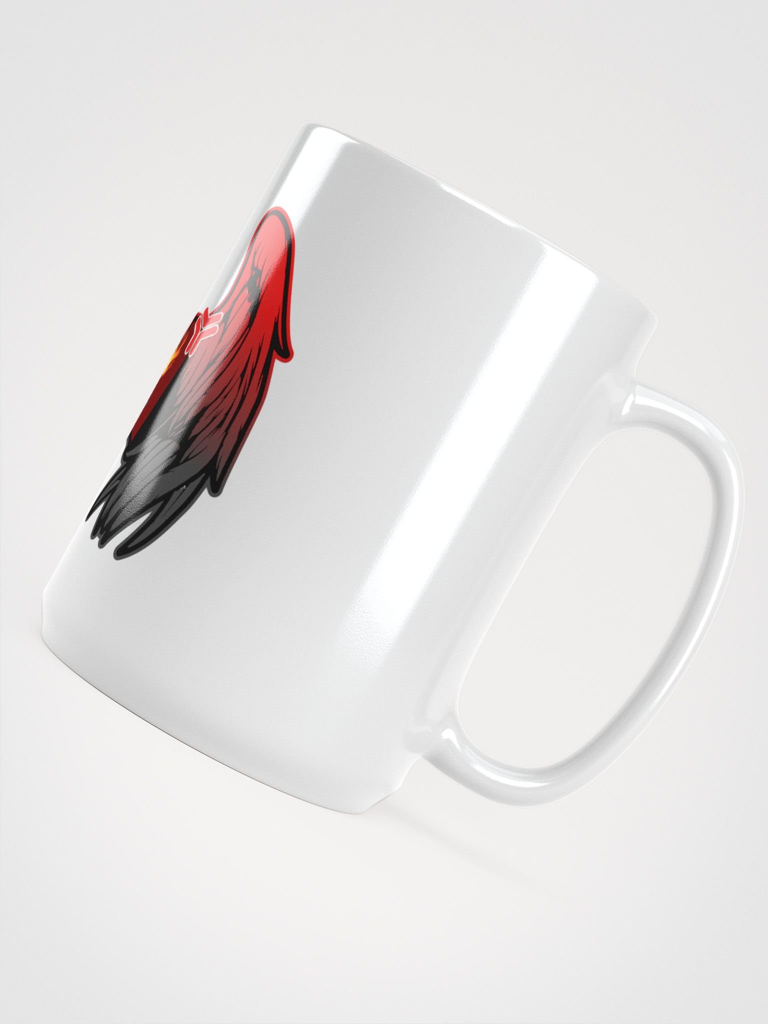 Fiery Wings White Glossy Mug product image (5)