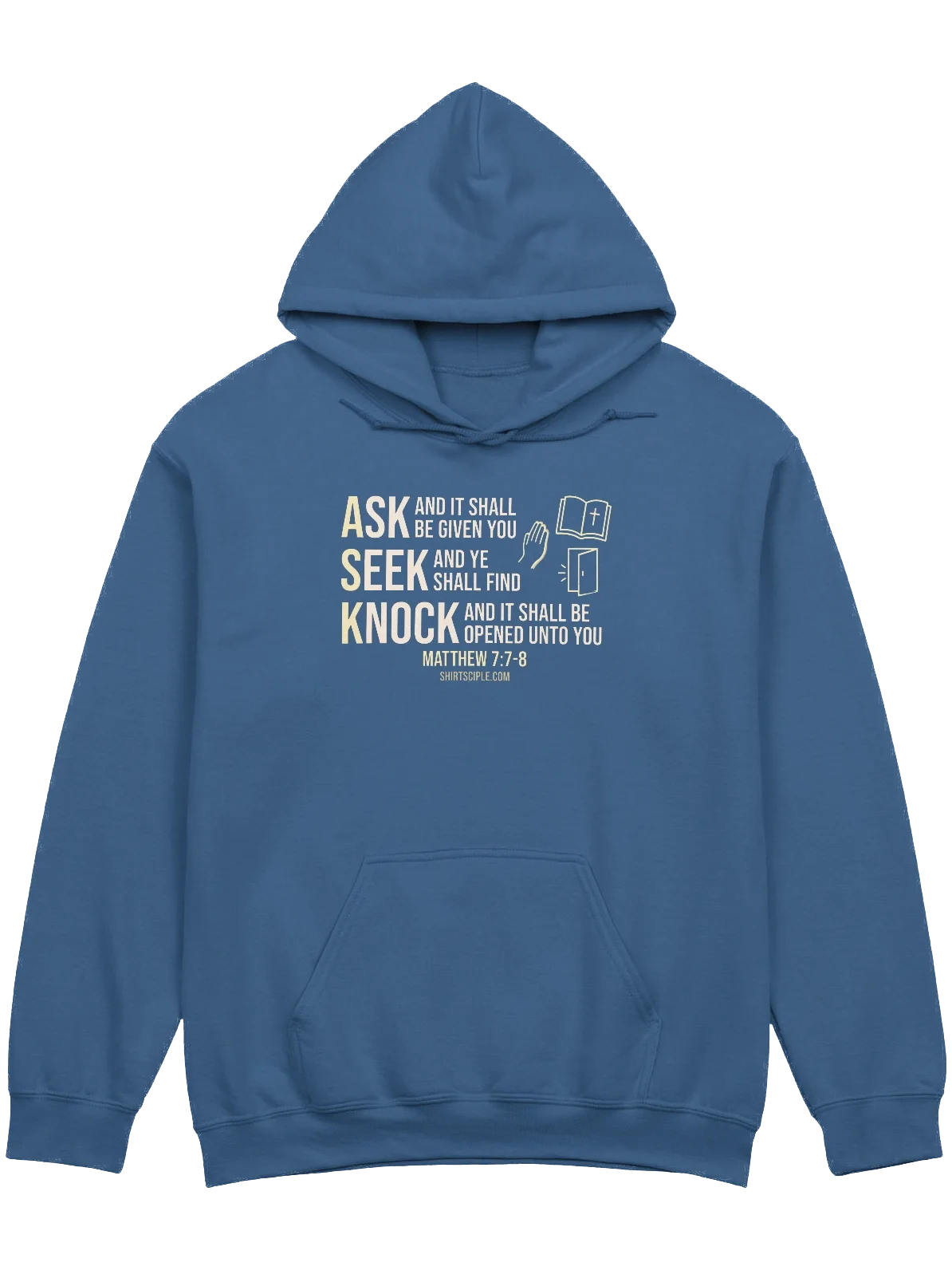 Ask Seek Knock Hoodie product image (3)