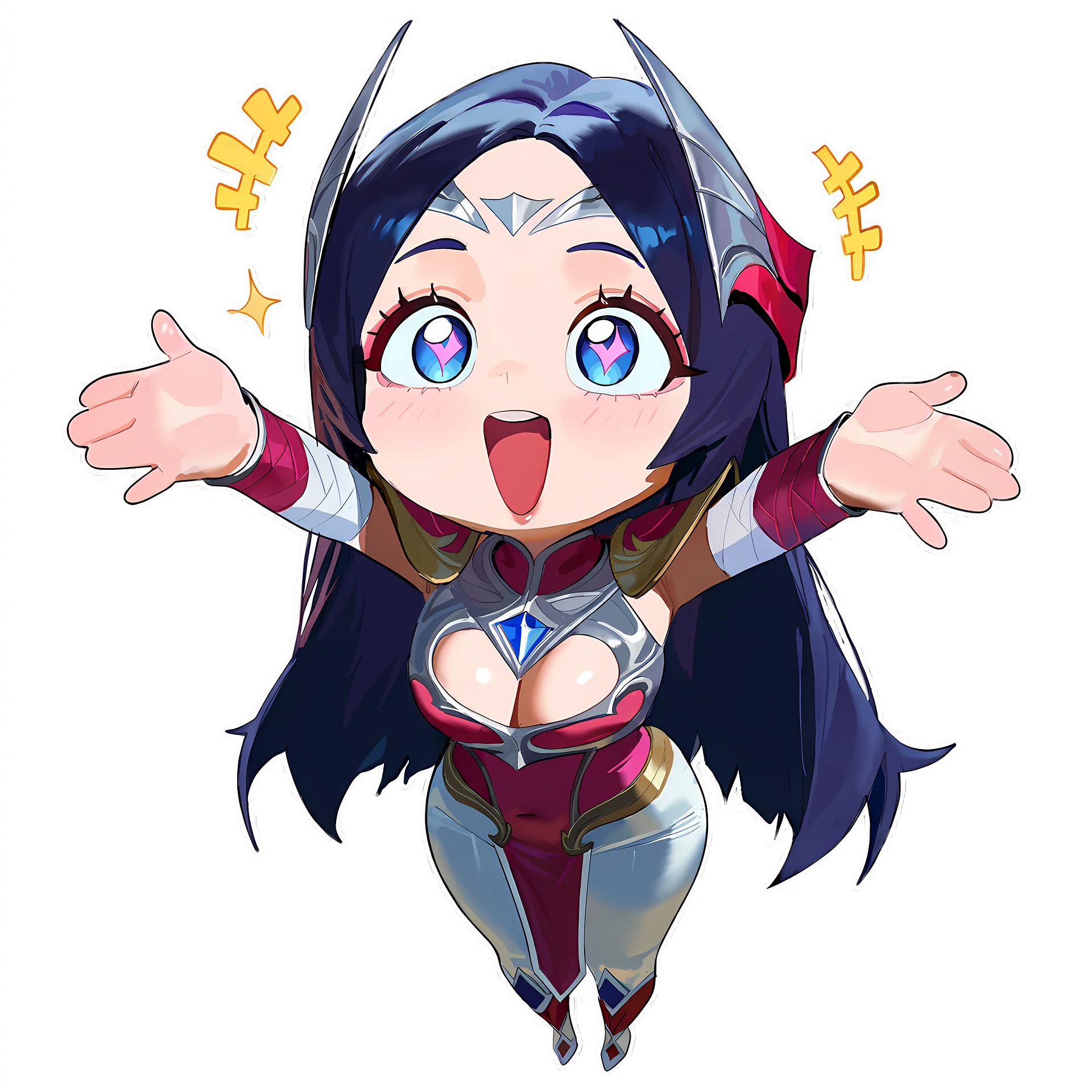 irelia Chibi Sticker product image (1)