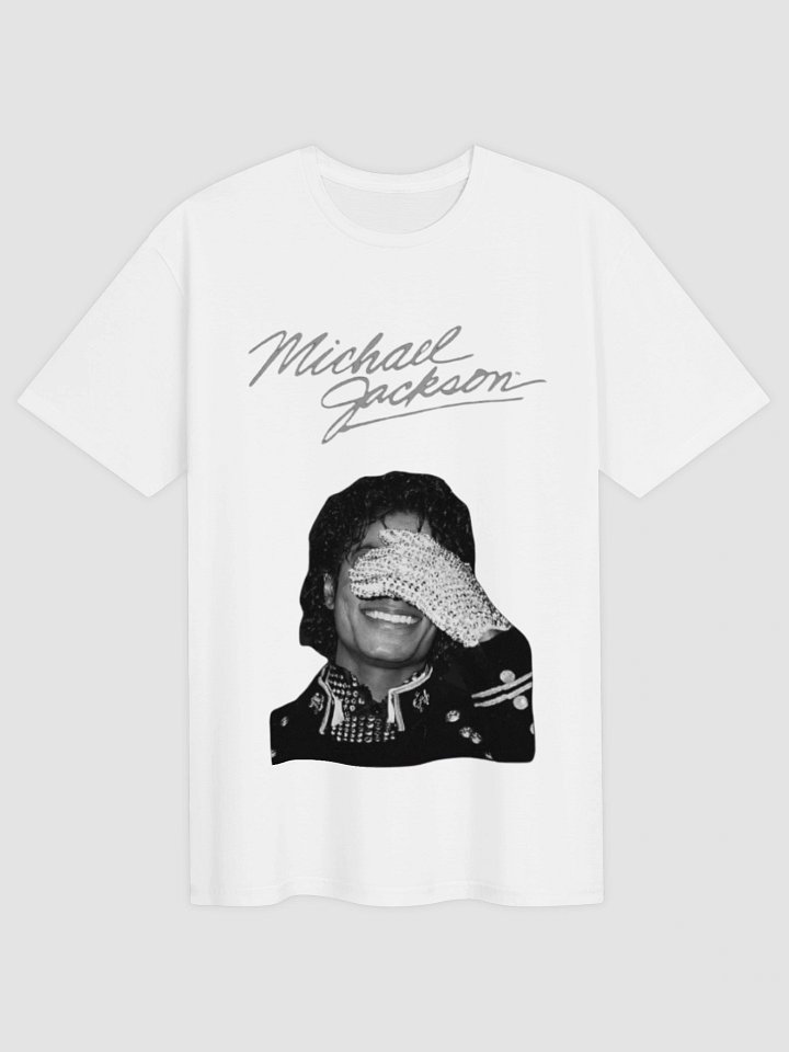 Michael Jackson Signature T-Shirt | Crystal Glove Graphic product image (1)