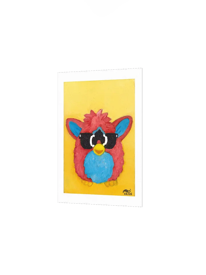 Furby Oil Painting Print product image (3)