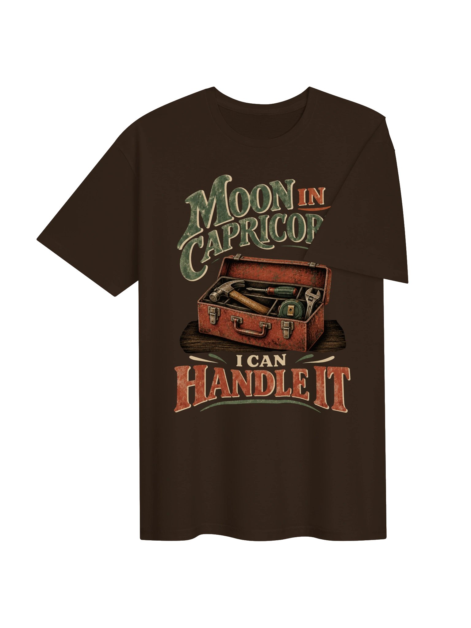 Moon in Capricorn I Can Handle It Tee product image (4)