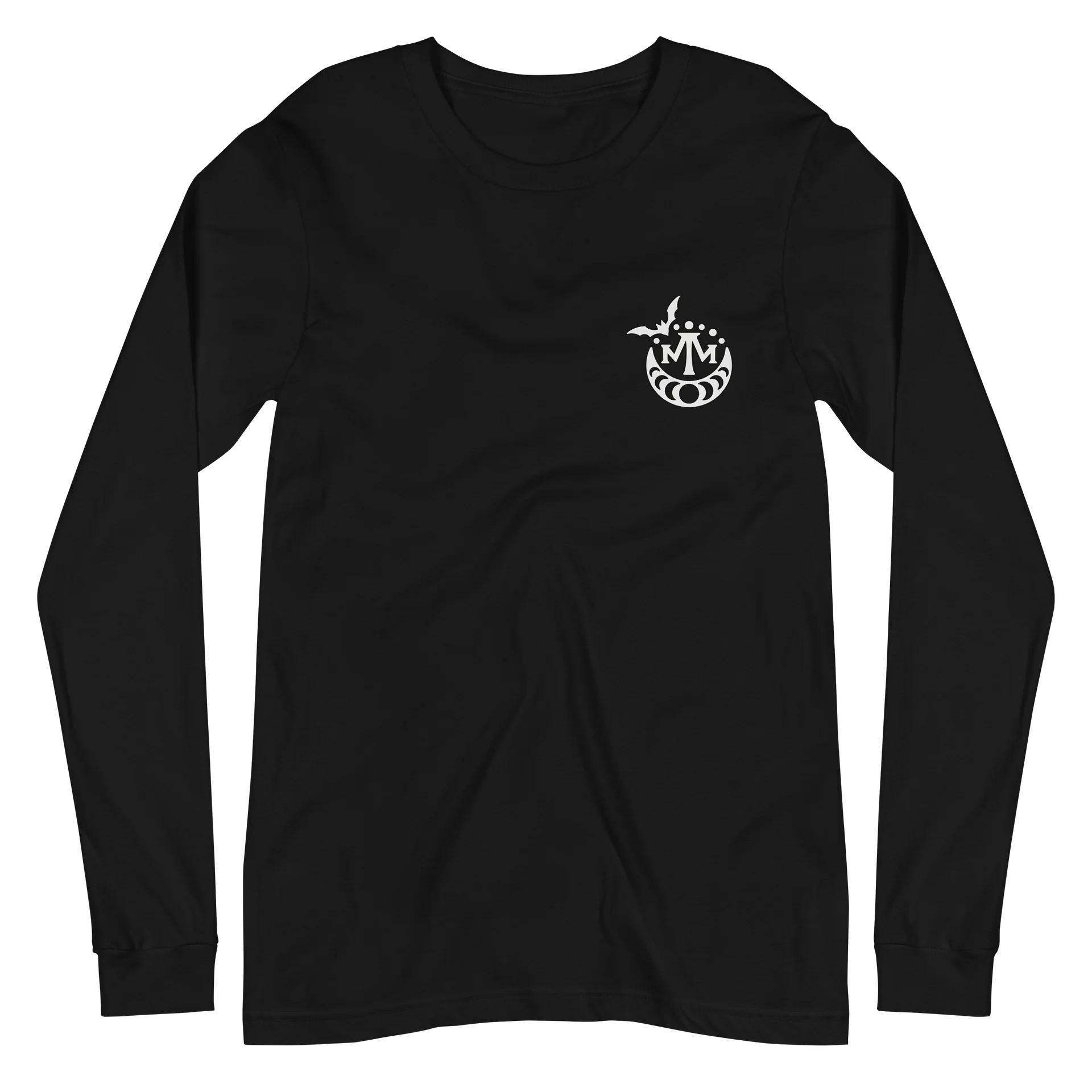 𝖌𝖔𝖙𝖍𝖎𝖈𝖈 long sleeve tee (back print) product image (1)