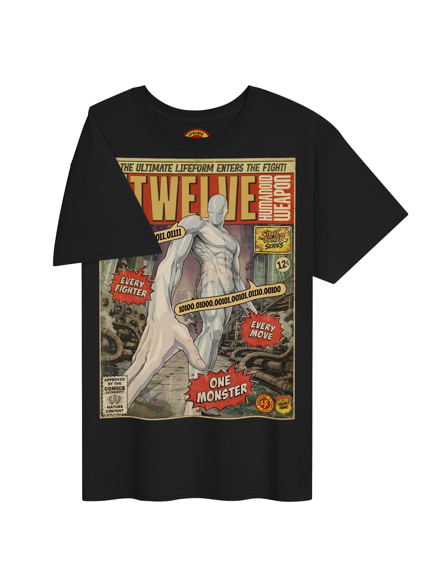 Twelve Comic Art Gaming T-Shirt product image (3)