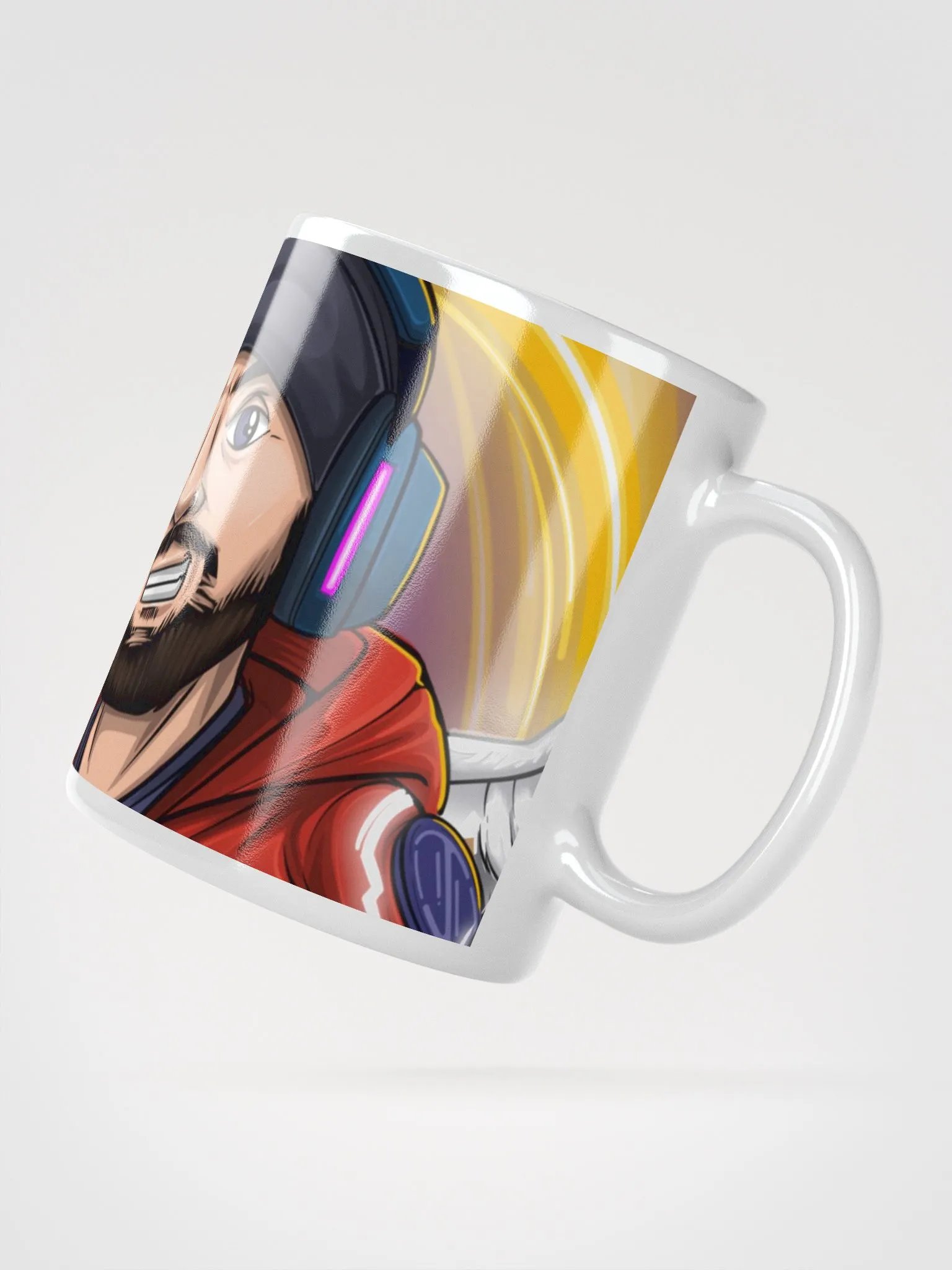 Gaming Cherub Mug (white) product image (2)