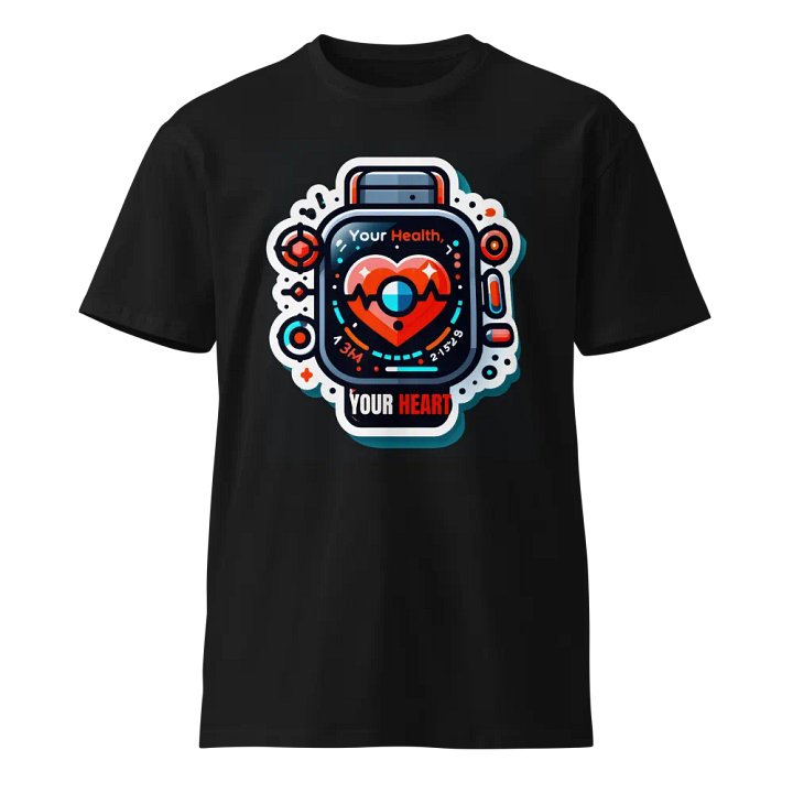 Heartbeat ECG Tracker T-Shirt product image (1)
