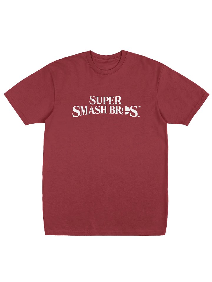 Super Smash Bros. White Logo T-Shirt product image (3)