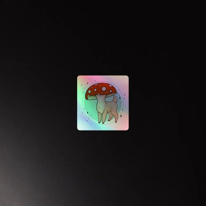 Mushroom Deer Sticker product image (4)