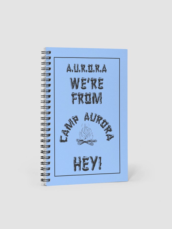 A.U.R.O.R.A Spiral Notebook product image (1)