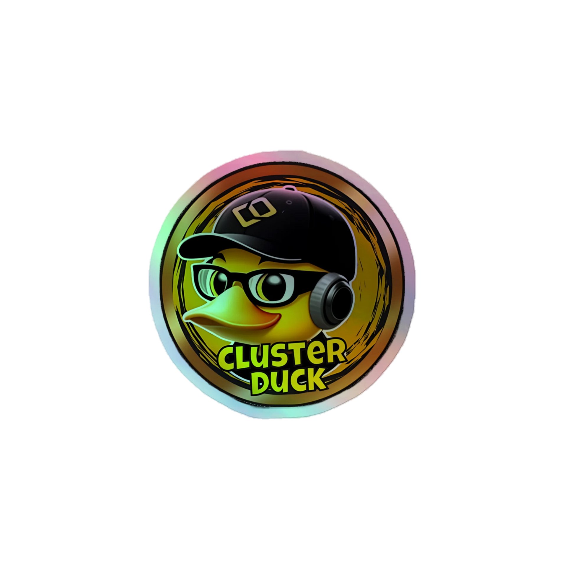 2024 logo Holographic Sticker product image (1)