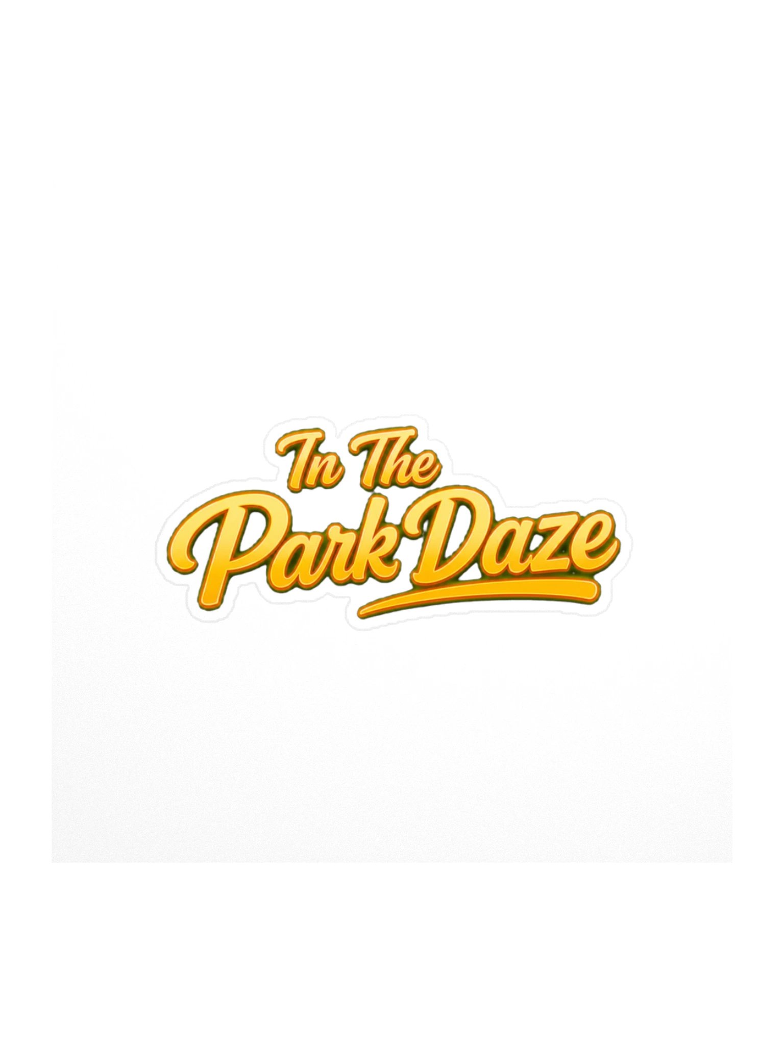 In The Park Daze Sticker product image (1)