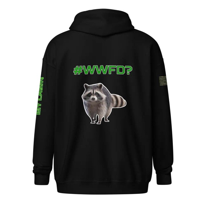 #WWFD? Gildan Unisex Heavy Blend Zip Hoodie product image (2)
