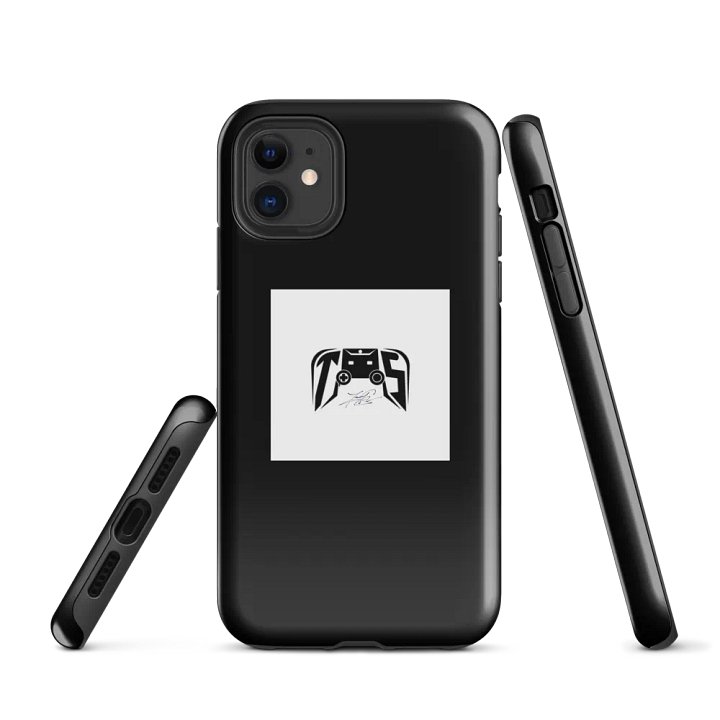 Tough Signature Logo Case for iPhone® (Black) product image (1)