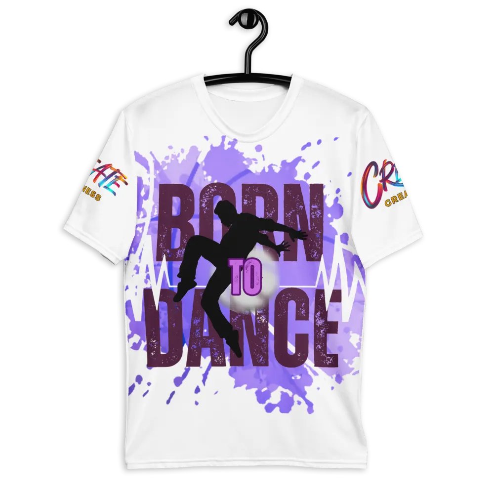 Born to Dance His Silhouette Dynamic Huge Print T-Shirt product image (10)