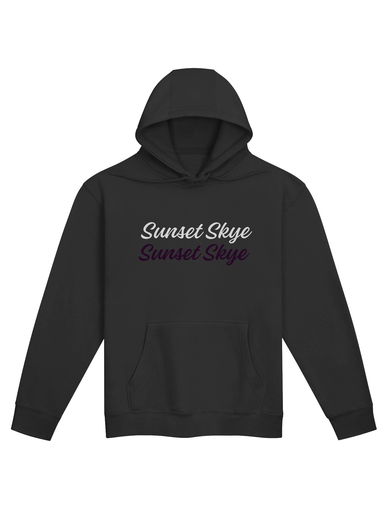 Pink Palms Back Signature Hoodie product image (2)