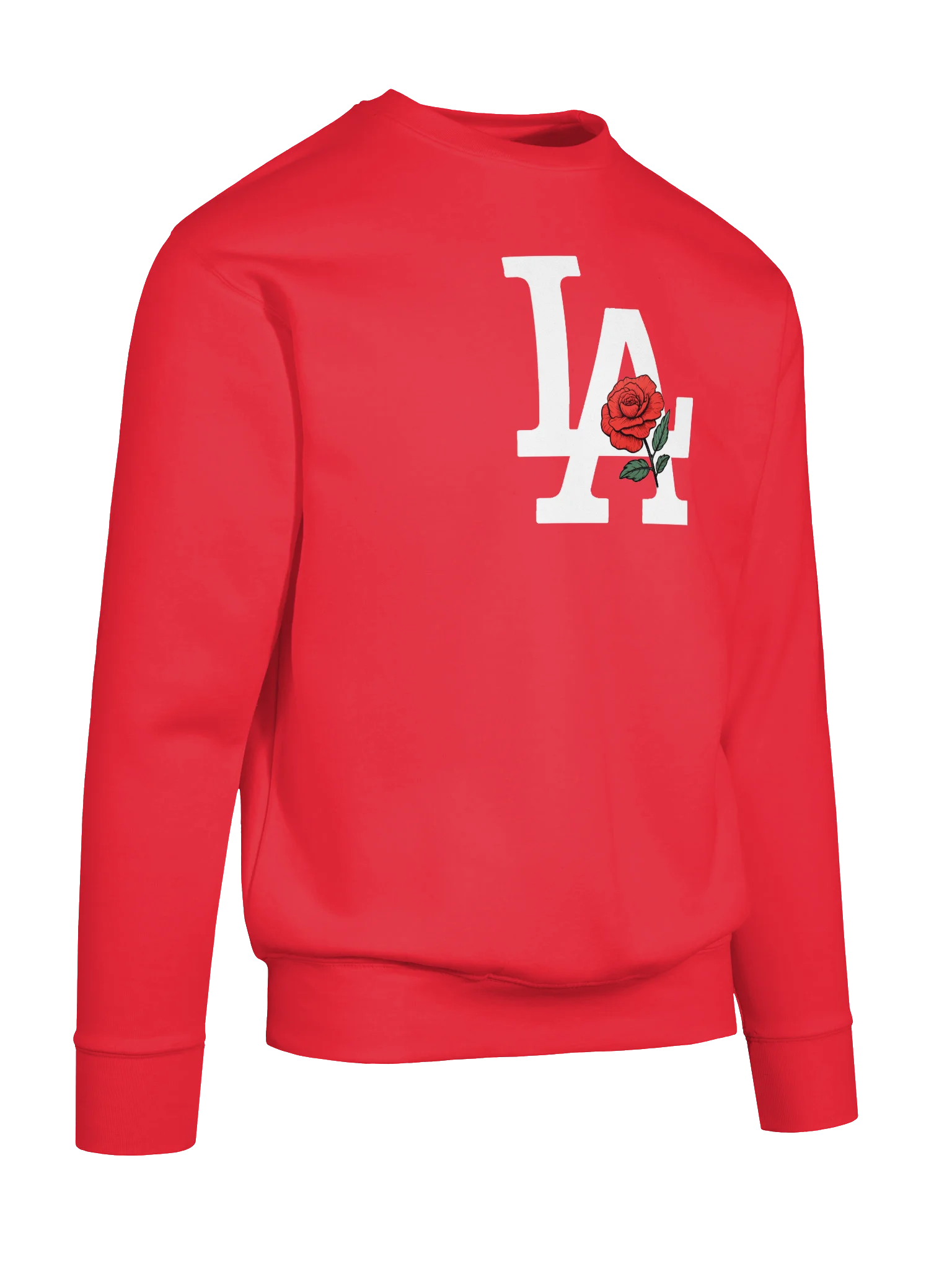 LA Red Rose Premium Crewneck Sweatshirt product image (10)