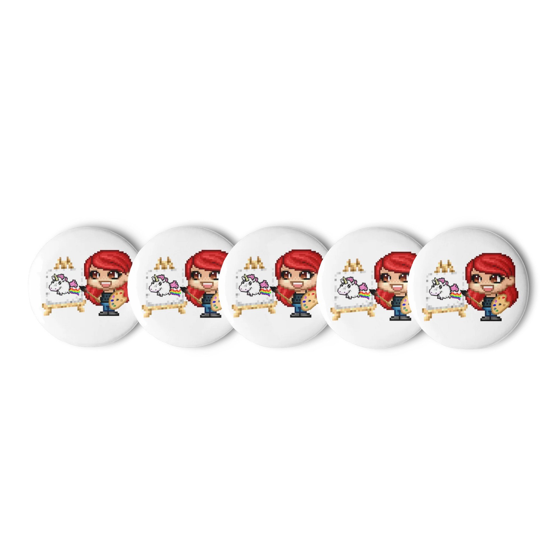 CuteLittlePainting Buttons product image (1)