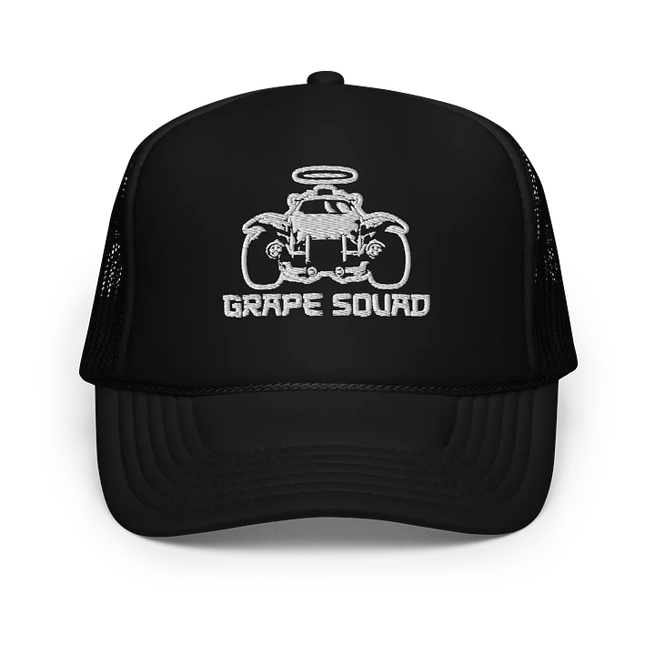 Octane v2 Embroidered Trucker Hat (White) product image (1)