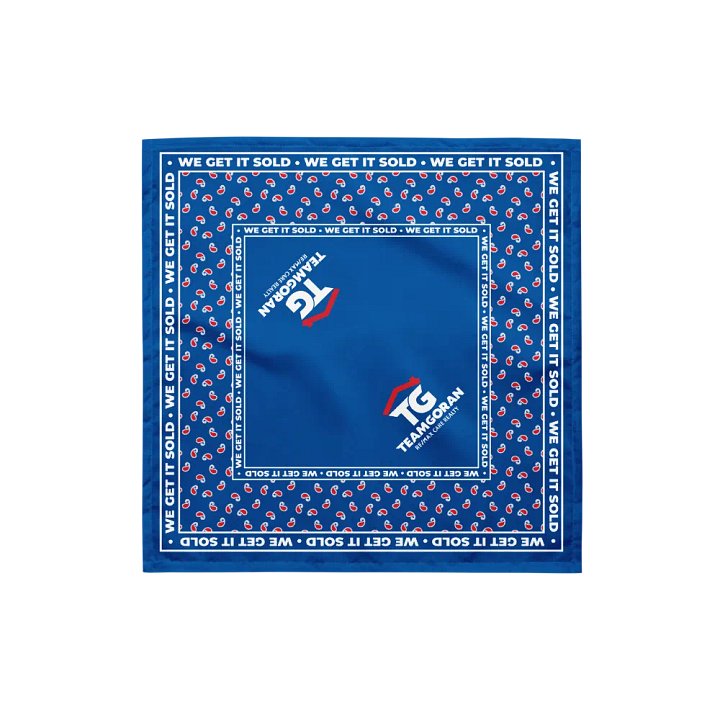 TG Blue Bandana product image (1)