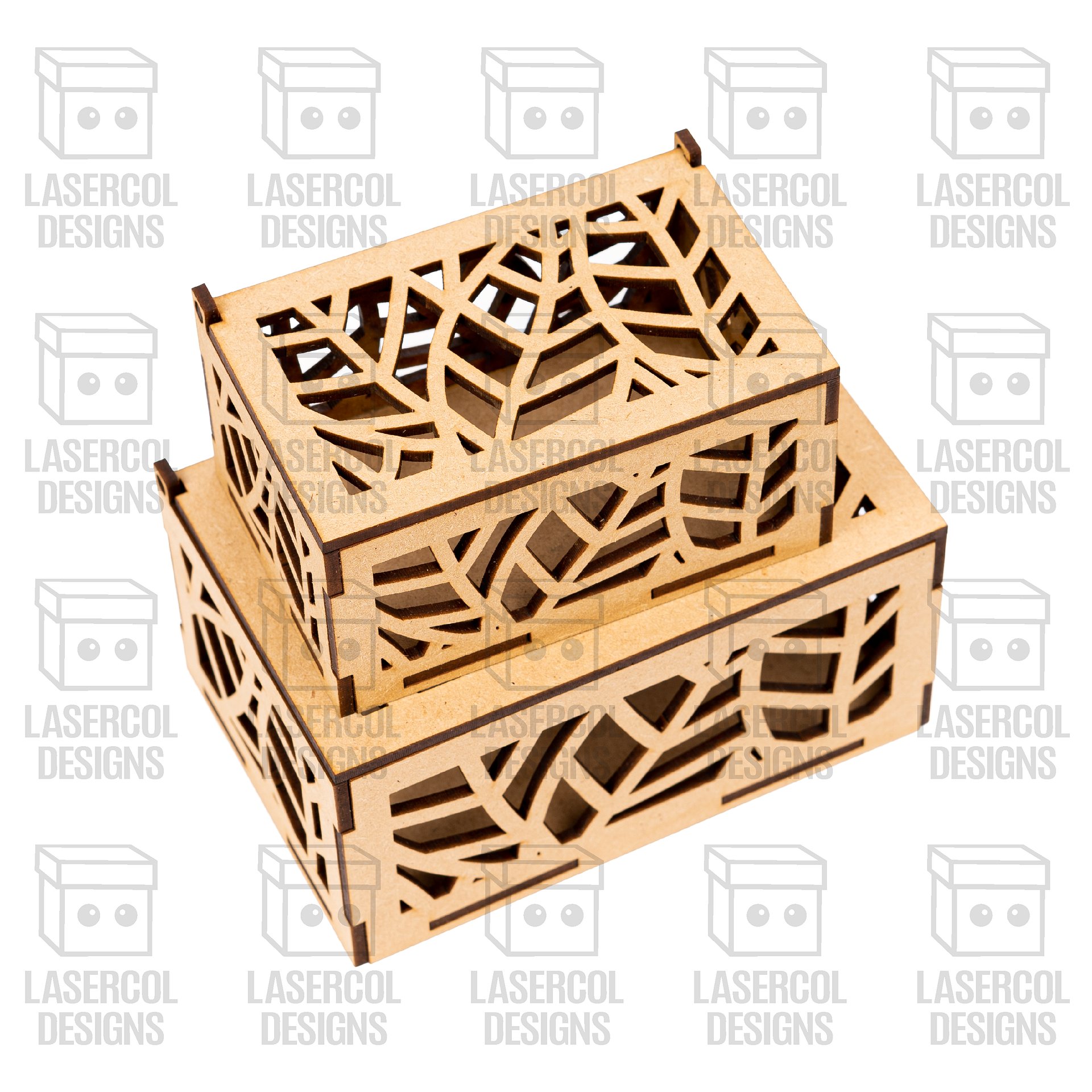 10 Boxes Set 2 (2 Sizes) - Laser Cut Files product image (4)