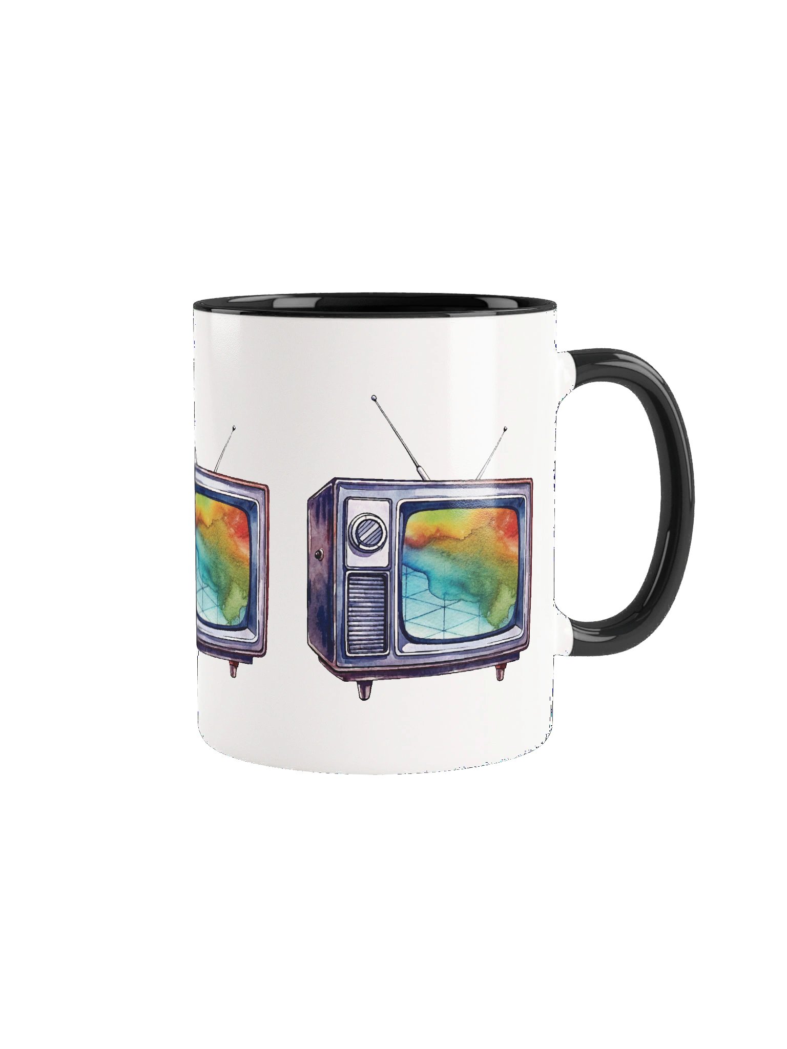 Graynoise Color Grid TV Logo Mug product image (4)