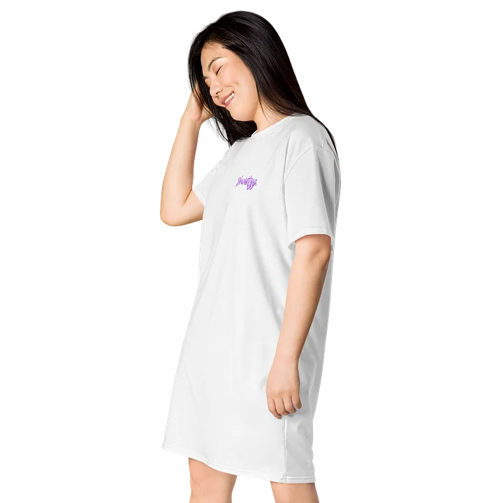Purple T-shirt Dress product image (2)
