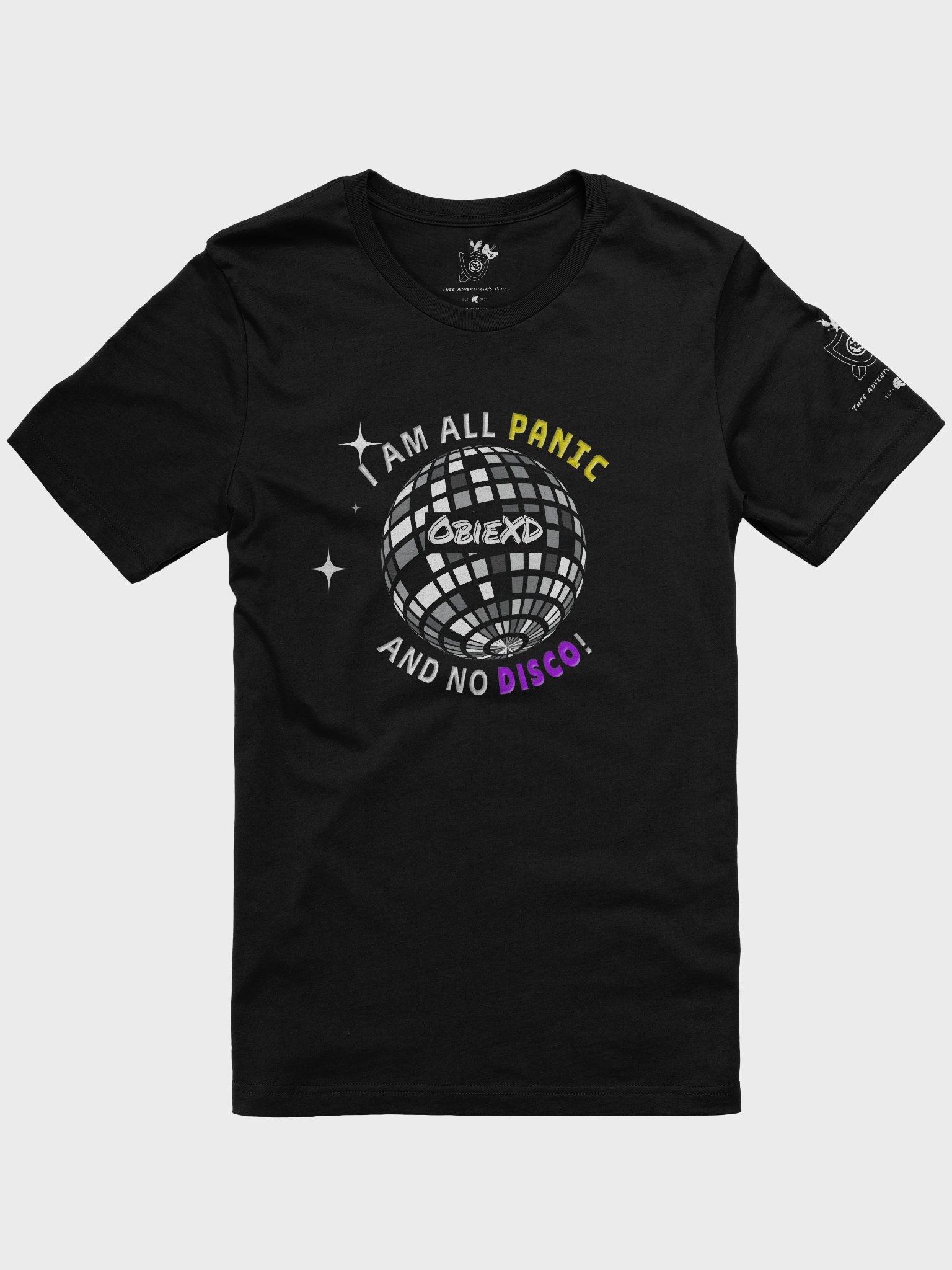 All Panic and No Disco T-Shirt - ObieXD product image (1)