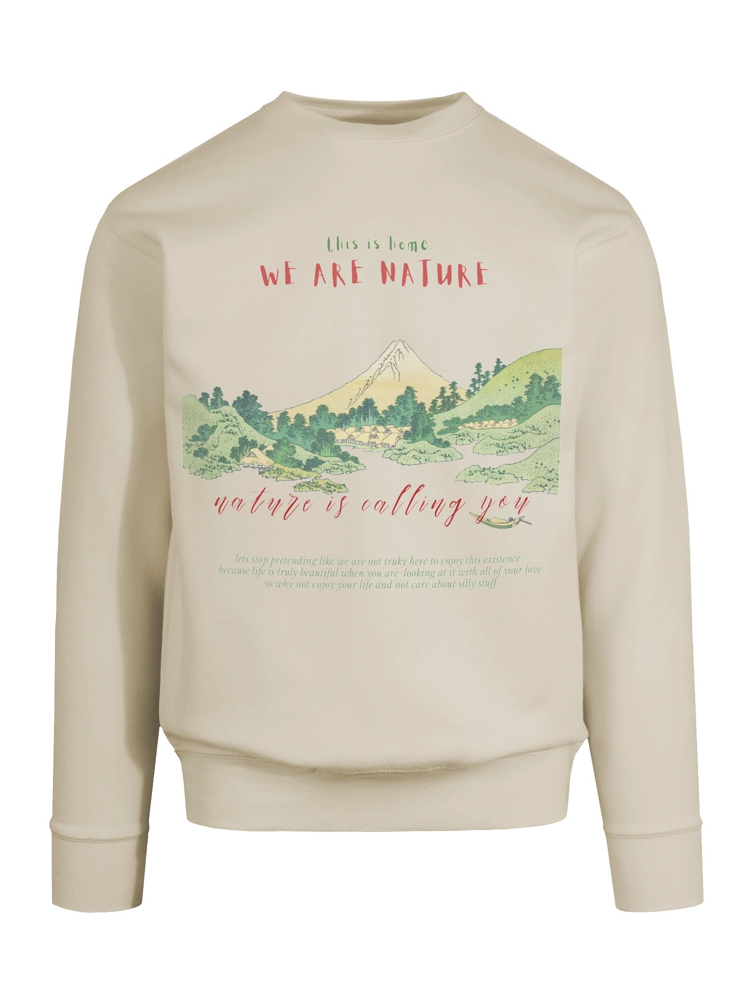 we are nature premium sweatshirt product image (9)